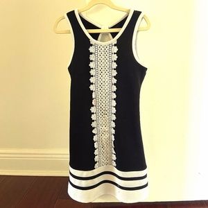 Bonnie Jean Girls Crochet Panel Dress 10
